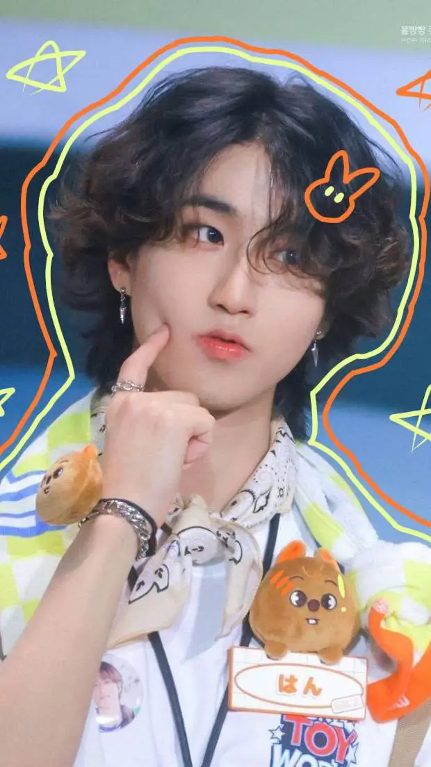 ai character: Han Jisung🐿✨️ background