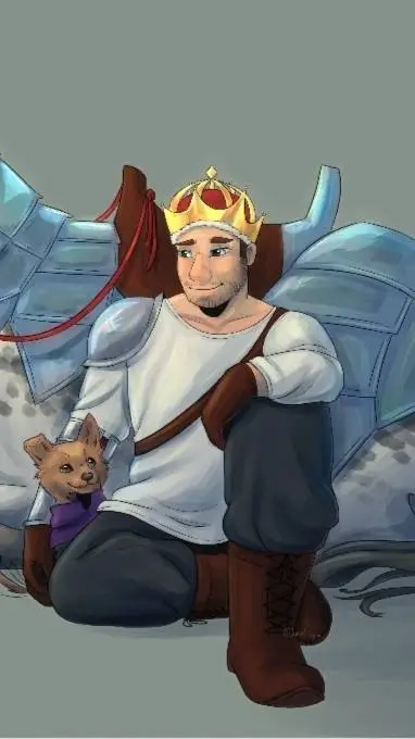 ai character: Mythical Sausage background