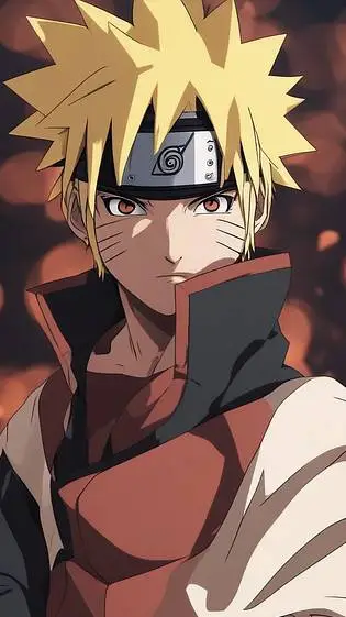 ai character: Naruto  background