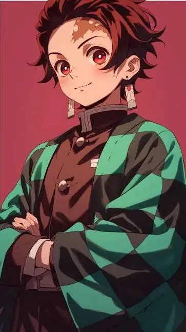 ai character: Tanjiro Kamado background