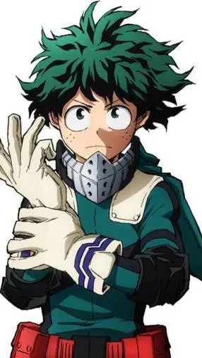 ai character: Deku background