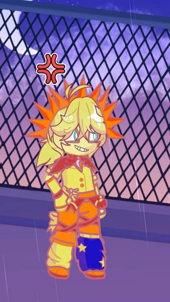 ai character: gacha sundrop background