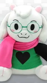 ai character: ralsei background