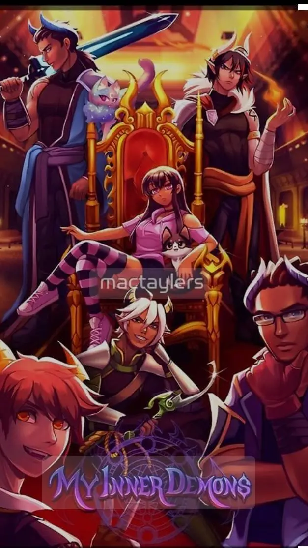 ai character: My inner deamons  background