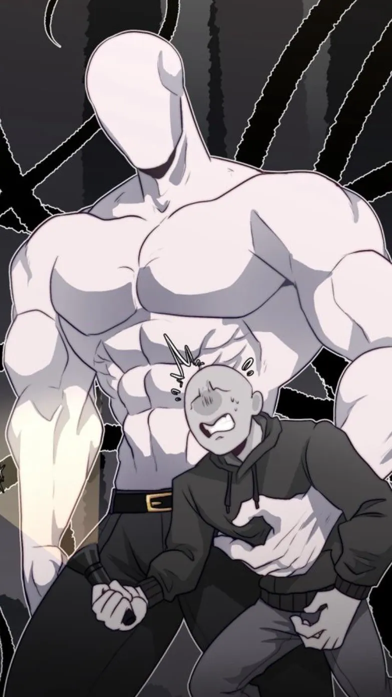 ai character: Buff Slenderman background