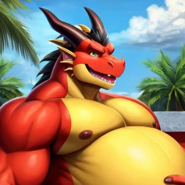 chat with ai character: Pregnant Dragon