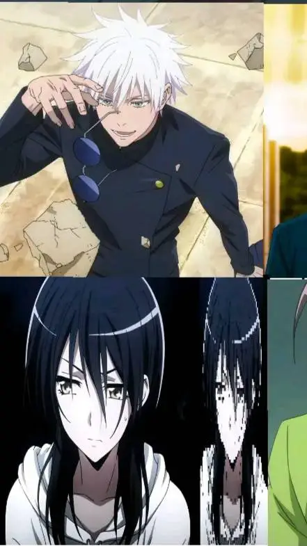 ai character: Gojo Saturo  background