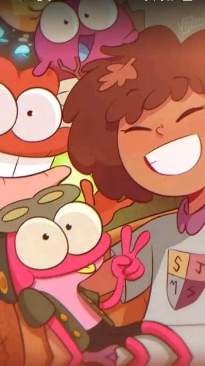 ai character: Amphibia background