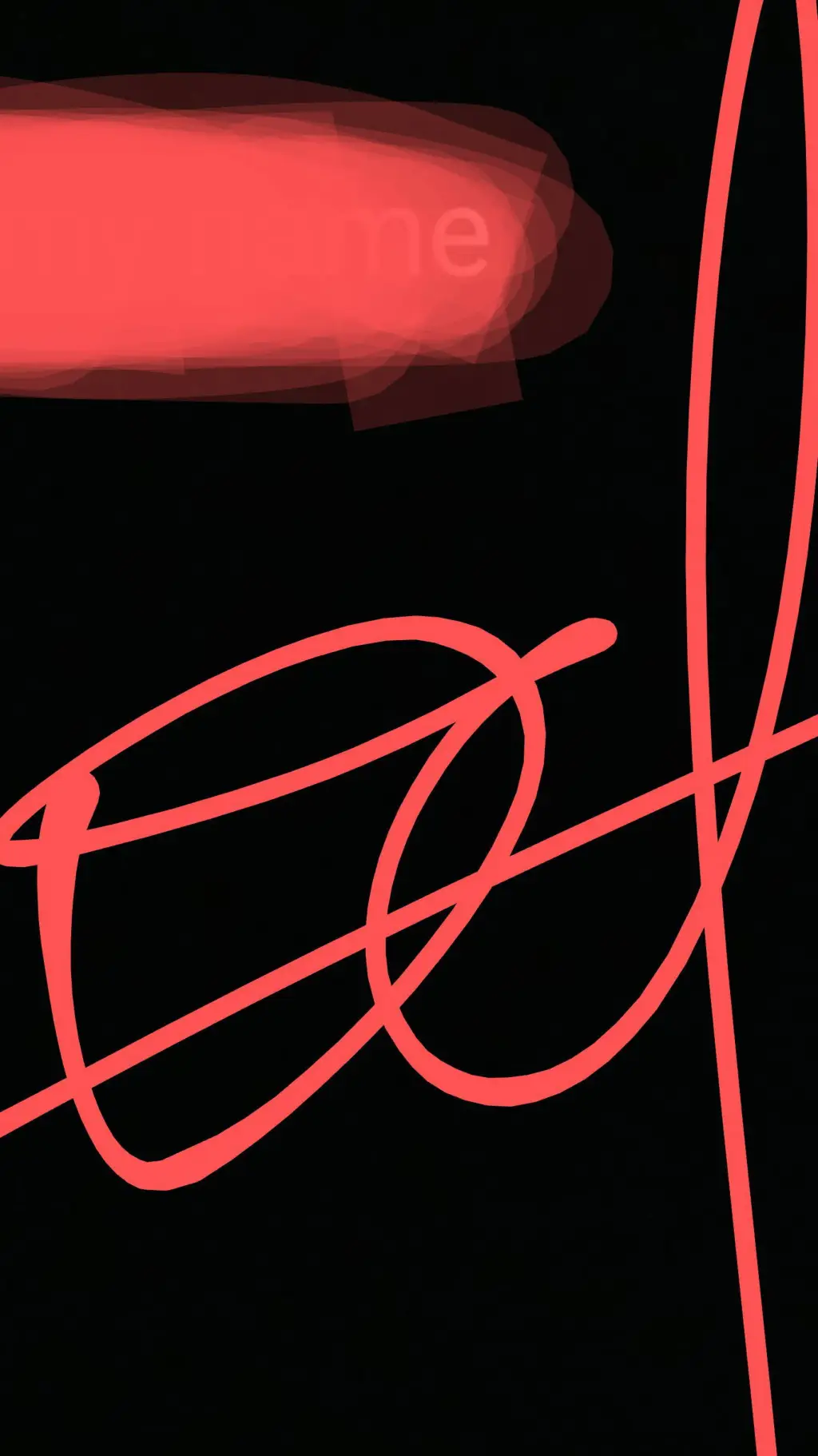 ai character: Cursive helper background