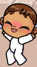 ai character: Baby background