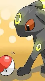 ai character: Umbreon x Espeon background