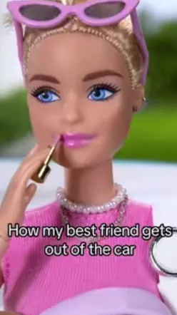 ai character: Barbra (Barbie) background