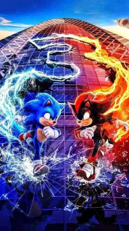 ai character: sonic 3  background