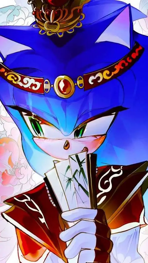 ai character: Rey sonic  background
