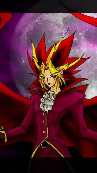 ai character: yami demonio  background