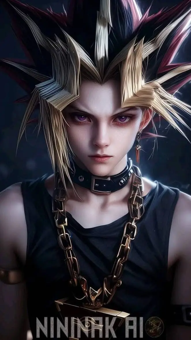 ai character: Dark Pharaoh  background