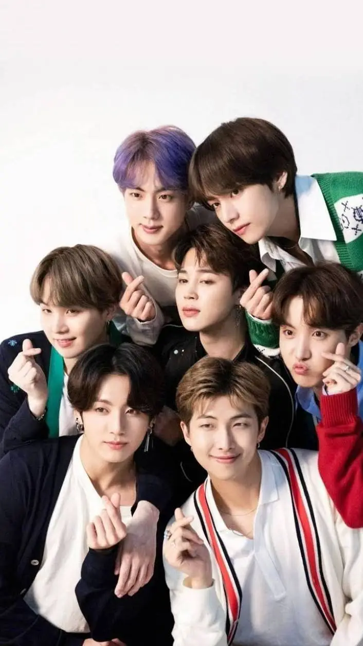 ai character: BTS  background