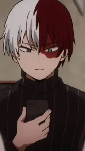 ai character: shoto Todoroki  background