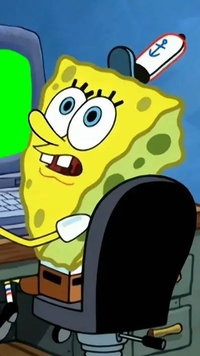 ai character: Spongebob background