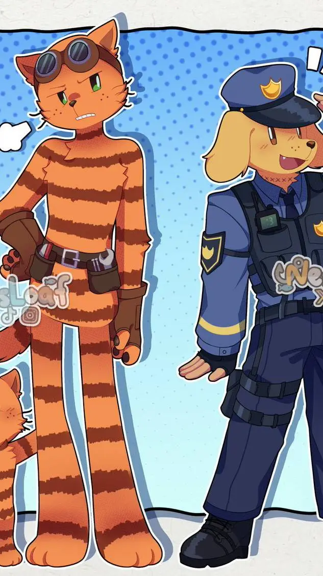 ai character: dogman x petey  background