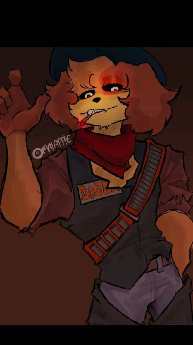 ai character: dogday sexy background