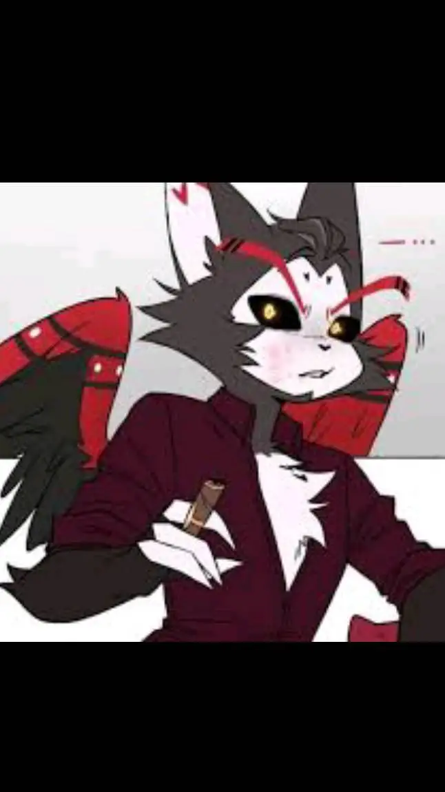 ai character: husk alma gemela  background