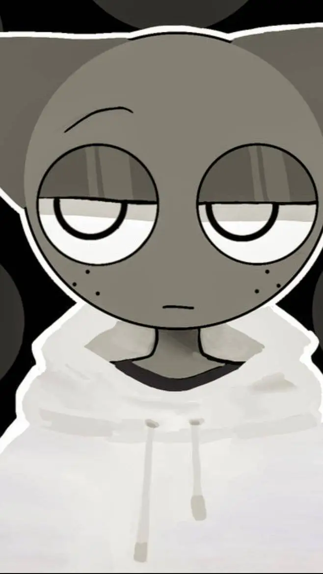 ai character: Gray  background