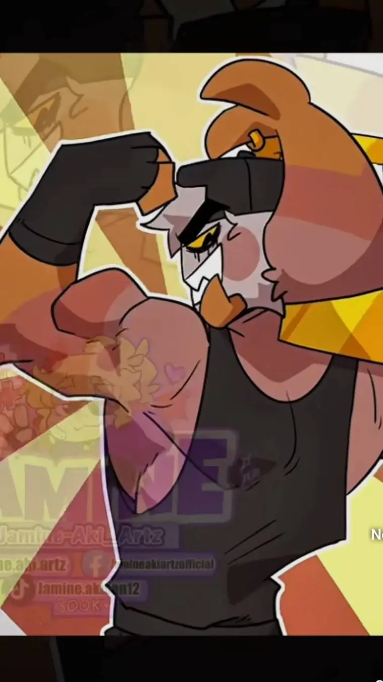 ai character: shrimpo  background