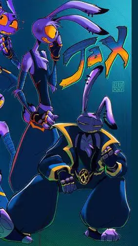 ai character: jax  background