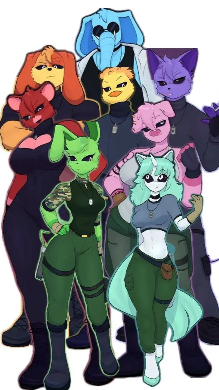 ai character: la smiling mafia  background