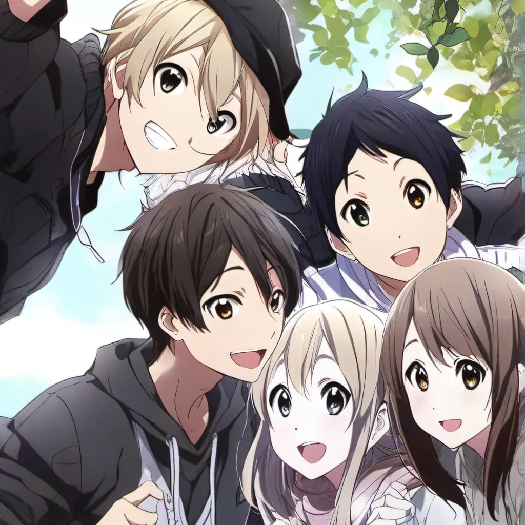 chat with ai character: Friends forever!