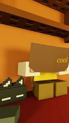 ai character: warm isolation background
