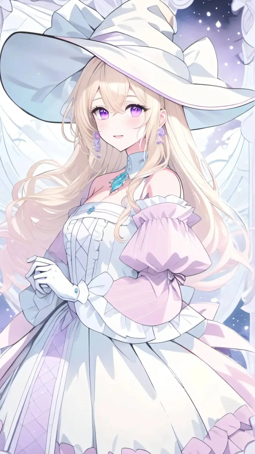 ai character: Miyo and Lia background