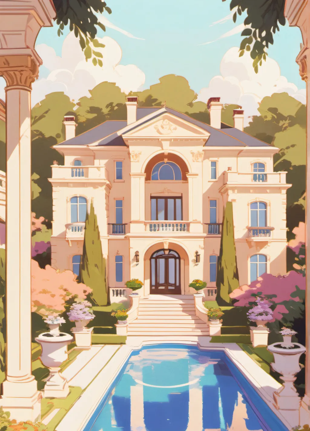 chat with ai character: Dw pool party ꙳♬