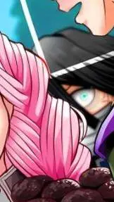 ai character: sanemi x obanai  background