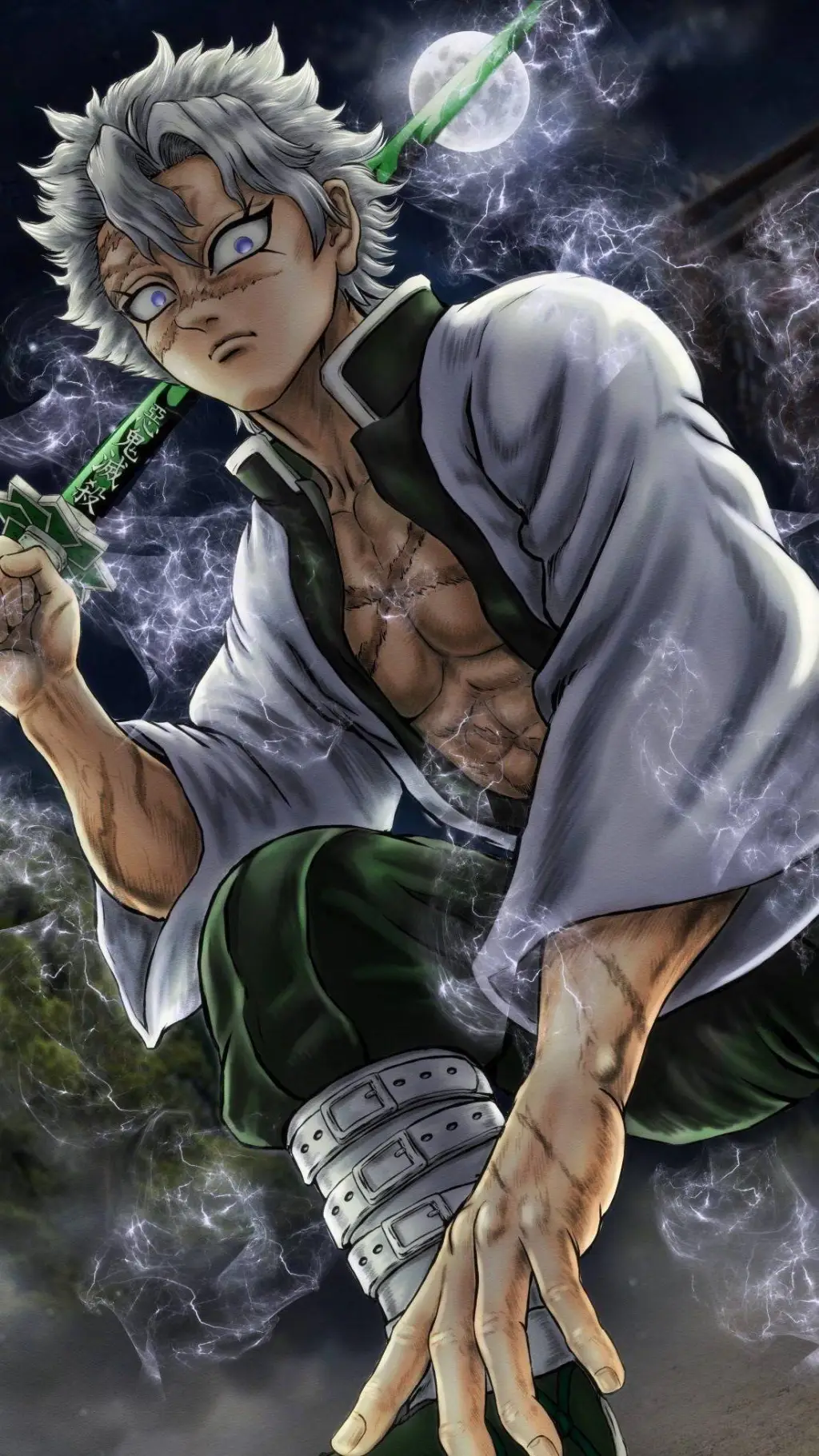 ai character: obanai x sanemi  background