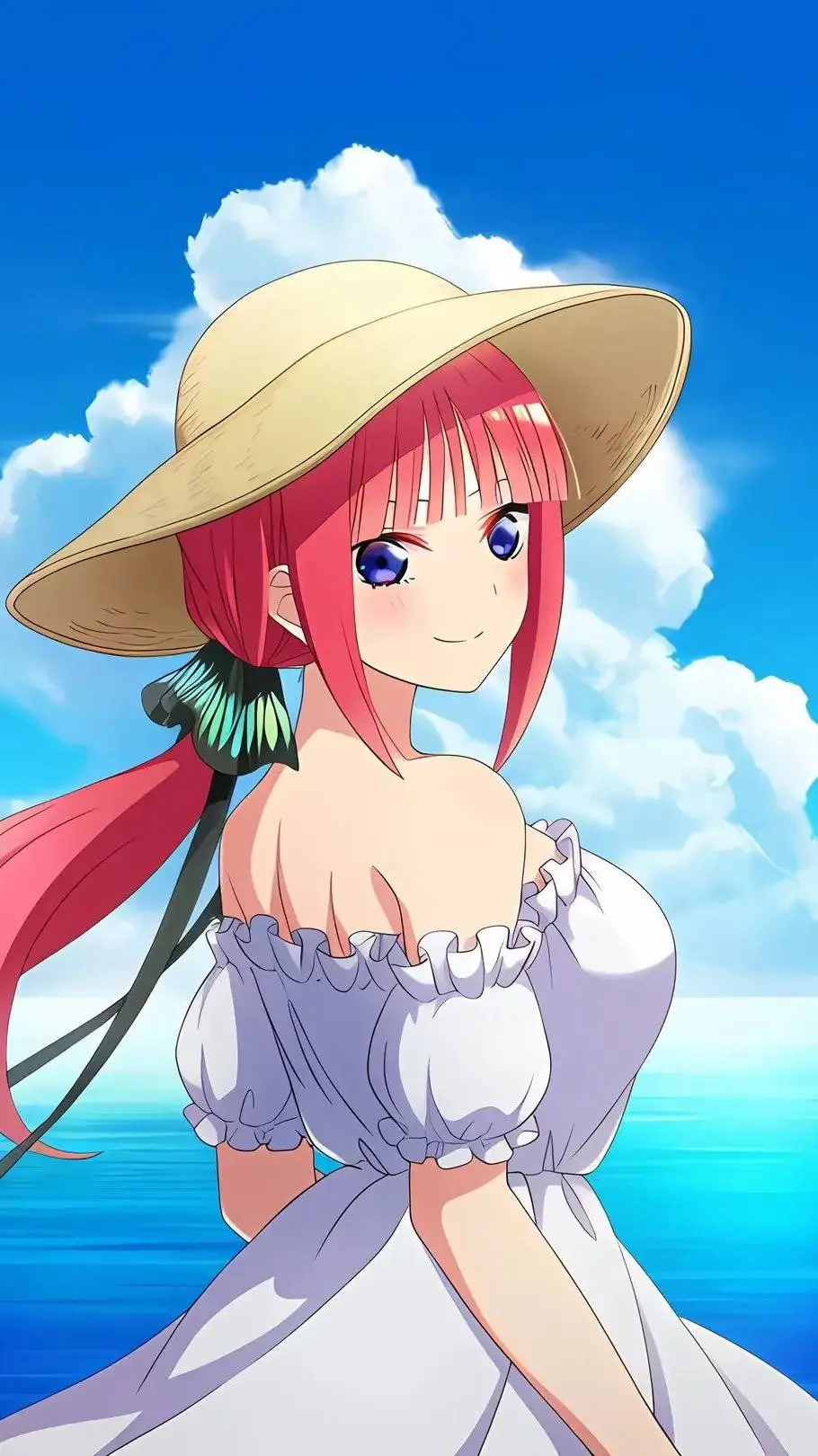 ai character: Nino Nakano background