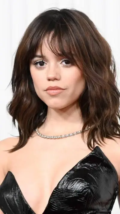 ai character: Jenna Ortega  background