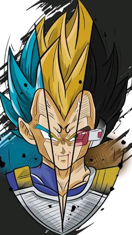 ai character: Vegeta background