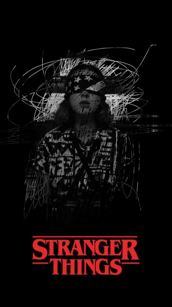 ai character: Stranger things  background
