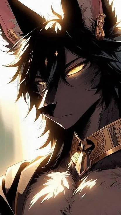 ai character: Anubis background