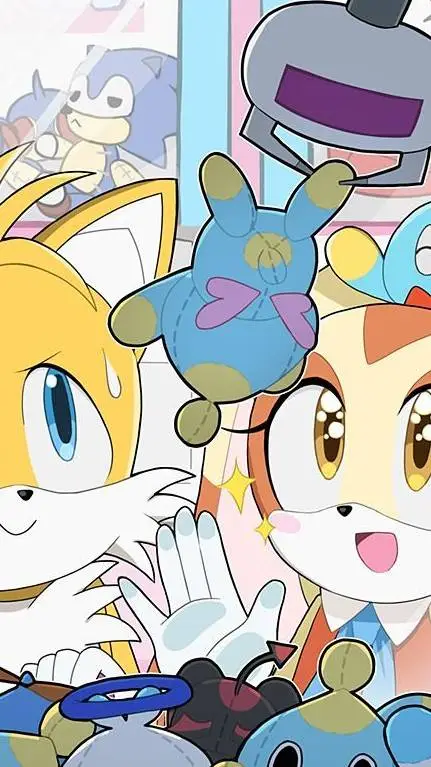 ai character: •°Tails × Cream  background