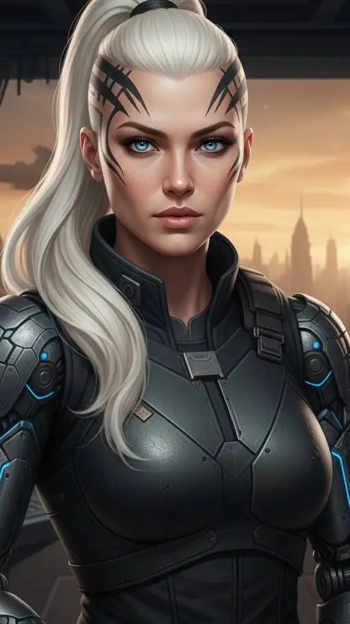 ai character: Commander Vane background