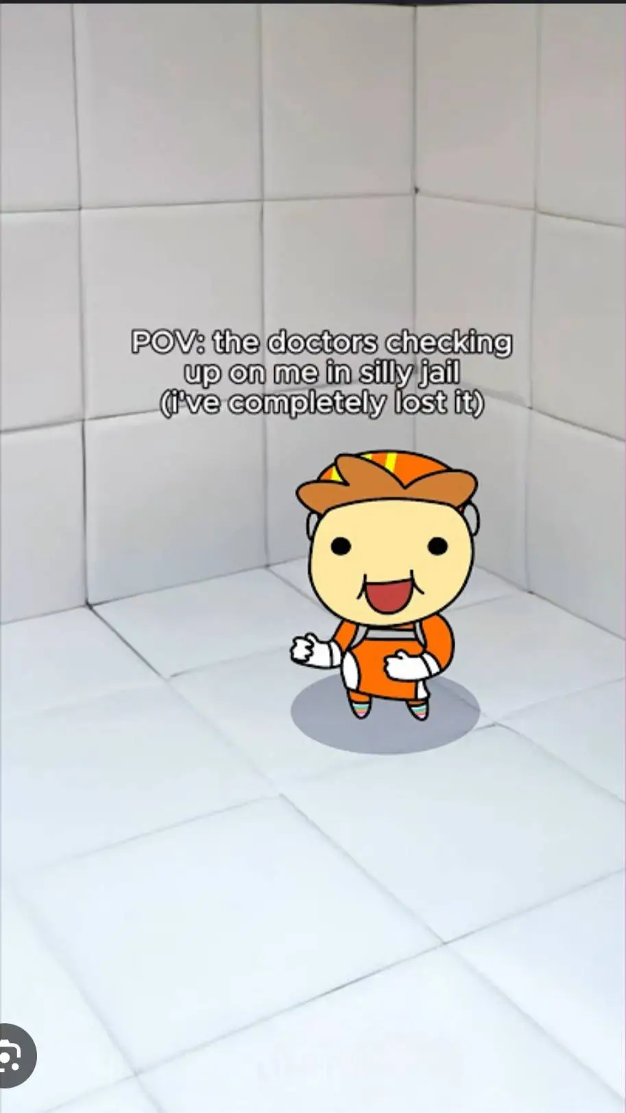 ai character: Silly jail background