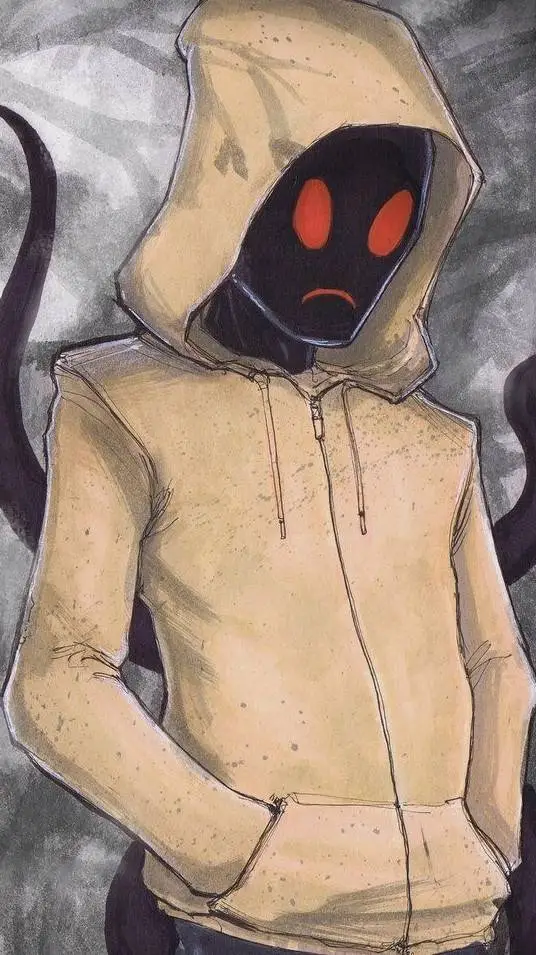 ai character: hoodie background