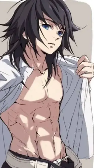 ai character: giyu tomioka background