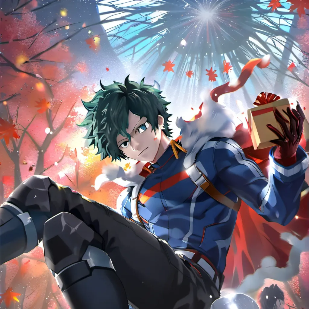 chat with ai character: MHA navidad