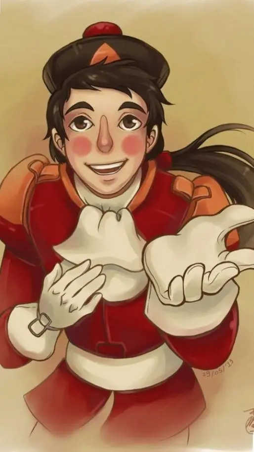 ai character: Cascanueces- Hans background