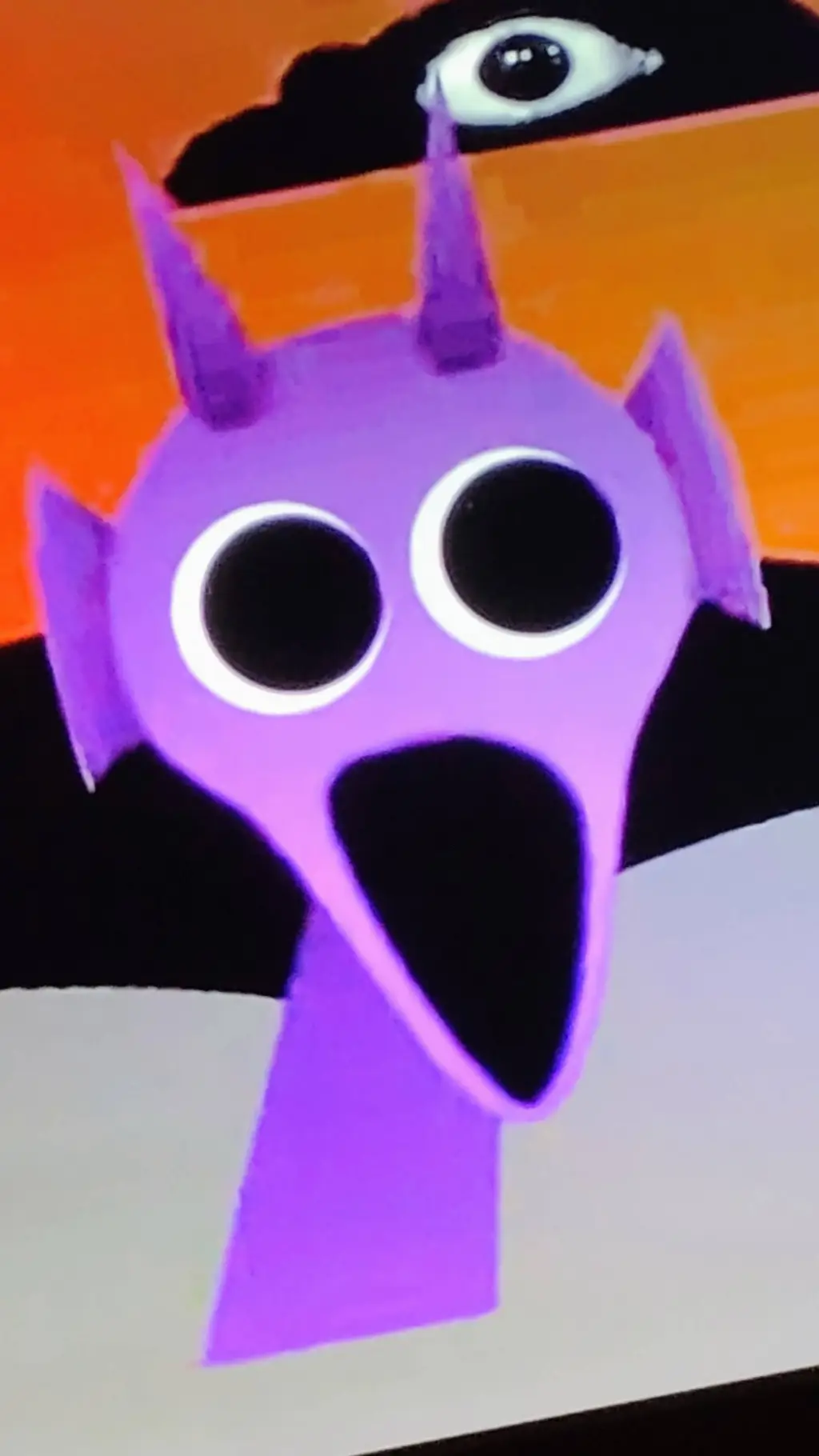 ai character: funny sprunki  background