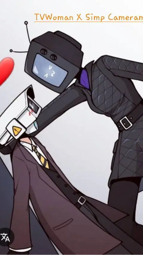 ai character: Tv Woman X Simp background